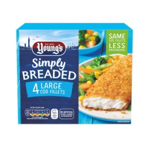 Breaded Cod Fillets 440g