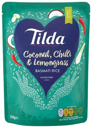 Ready To Heat Coconut, Chili And Lemongrass Rice 250g