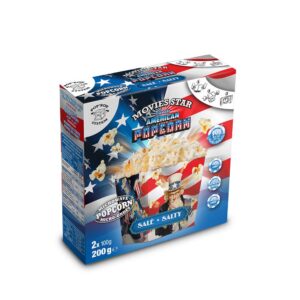 Microwave Salted Popcorn 2-pack 100g