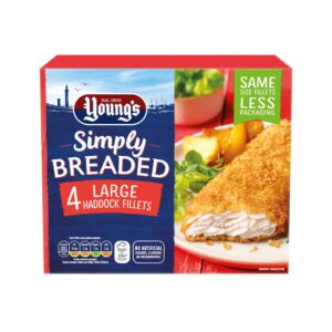 Breaded Haddock Fillets 440g