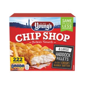 Battered Haddock Fillets 440g