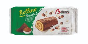 Chocolate Coated Sponge Roll Hazelnut Filling 6-pack 37g