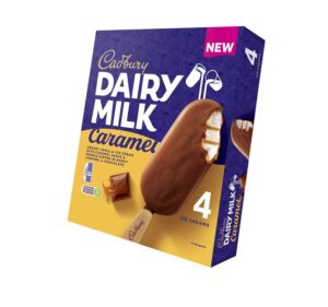 Caramel Stick Ice Cream 4x90ml