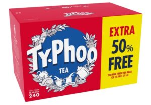 Black Tea 240 Bags Extra 50% Free 696g