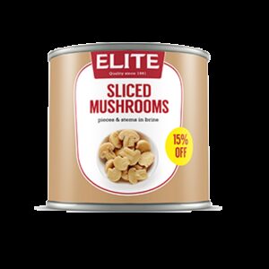 Sliced Mushrooms 3x184g 15% Off