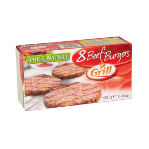 7+1 Beef Burgers 800g