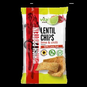 Lentil Chips Lime & Chilli 65g