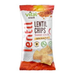 Lentil Chips Chilli Gf 65g