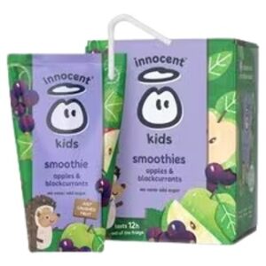 Apple And Blackcurrant Kids Smoothie 4 Pack