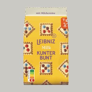 Mini Biscuits With Milk Cream & Cocoa Cream Filled Lentils 125g