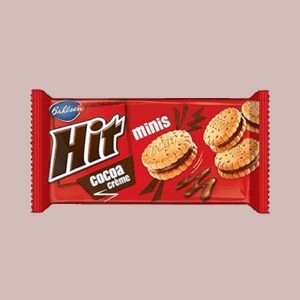 Mini Sandwich Biscuits With Chocolate Creme Filling 130g