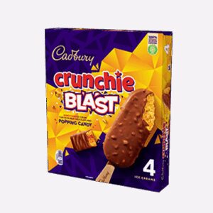 Crunchie Blast Stick Ice Cream 4x90ml